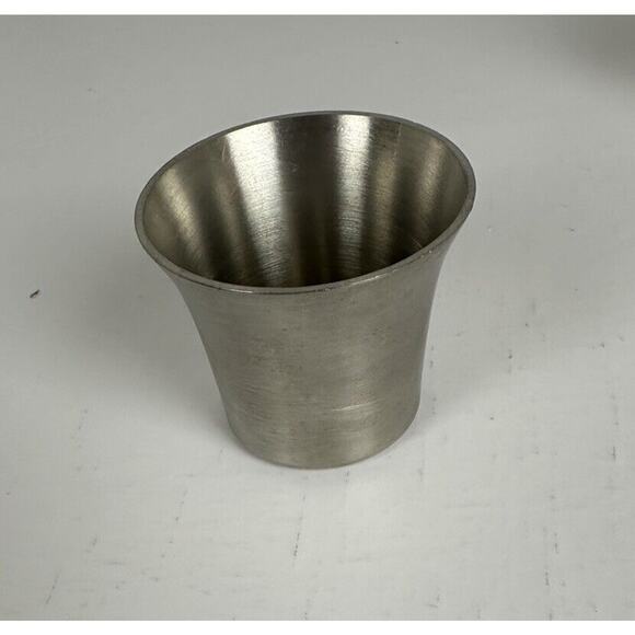 Pewter 4 1 oz Shot Cordial Glasses Boardman Collection #1 New Unboxed - Picture 2 of 13